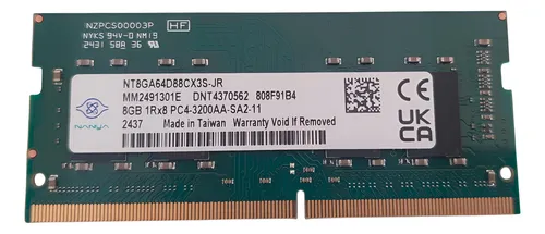 [RAMOEMNANYA8GB] RAM NANYA DDR4 8GB  3200MHZ OEM 