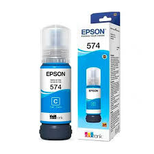 [010343973619] Tinta Epson 574 Cian