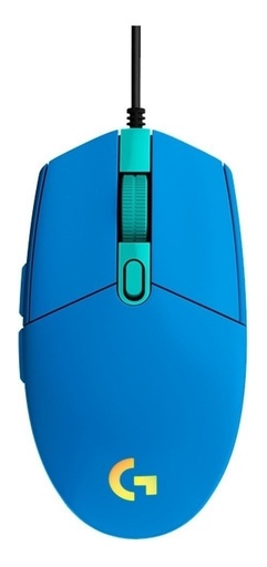 [097855155993] Mouse Logitech G203 Gaming Lightsync Blue 910-005795