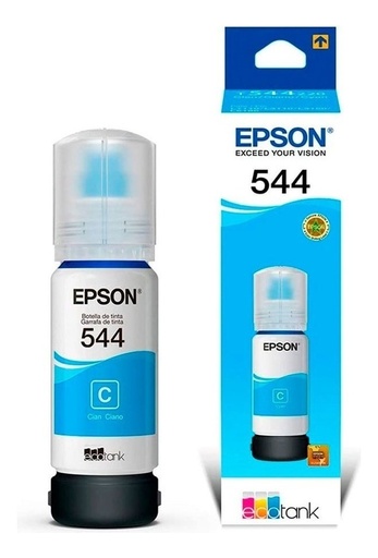 [010343941984] Tinta Epson 544 Cian Original T544220