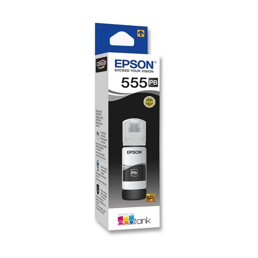 [010343959101] Tinta Epson 555 Negro T555121 Original