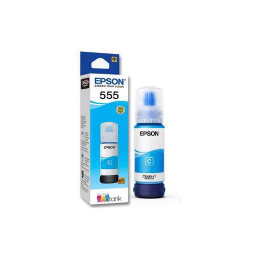 [010343959118] Tinta Epson 555 Cian T555220 Original