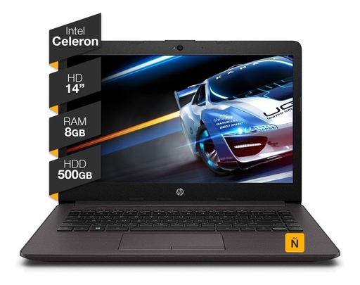 [195161413032] Notebook Hp 240 G7 Celeron N4100 14 4gb Ram 500gb HDD 27r70lt